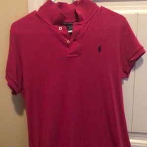 Large pink Ralph Lauren cotton dress